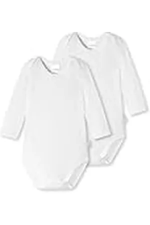 Schiesser 0/0 Brazo Bodies 2 Paquete Conjunto de Ropa Interior niño pequeño, , 104 cm Unisex bebé