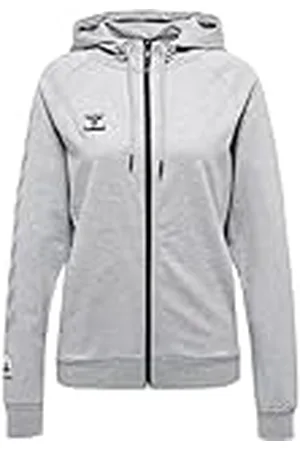 Hummel Mujer Hmlmove Grid Cot. Sudadera con Capucha con Cremallera para Mujer Sudadera con Capucha