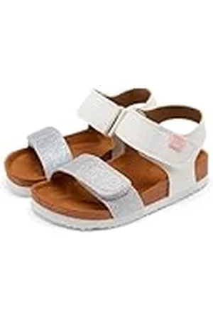 Gioseppo Chanclas Estilo Bio Plateadas para niña JABBEKE