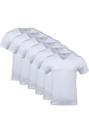Gildan 1103 Camiseta, , Large (Pack de 6) para Hombre