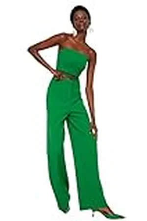 Trendyol Women High Waist Straight Leg Regular fit Trousers Pantalones, , 66 para Mujer