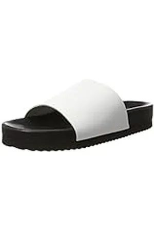 SELECTED 16057170, Chanclas Mujer, (White), 41 EU