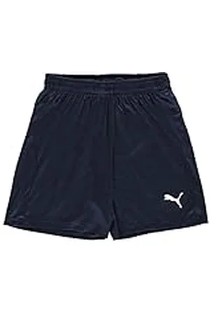 PUMA Liga Shorts Core Jr, Pantalones Cortos De Fútbol Unisex Niños, Azul (peacoat White), 176