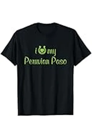 Hip I Love My Peruvian Paso Horse Show Equestrian Riding Trainer Camiseta