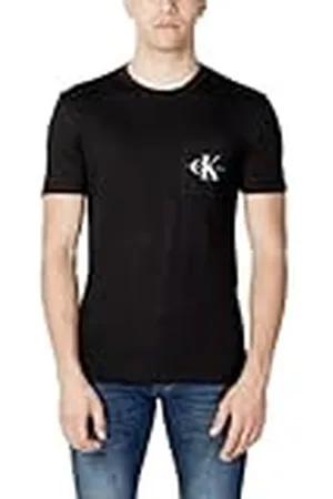 Calvin Klein Jeans Core MONOLOGO Pocket Slim tee J30J320936 Camisetas de Manga Corta, , XXS para Hombre