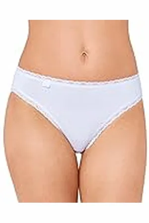 Sloggi Mujer 24/7 Cotton Lace Tai C3P, Blanco, 40