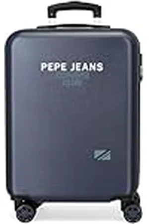 Pepe Jeans Edmon Maleta de Cabina 38x55x20 cms Rígida ABS Cierre de combinación Lateral 34L 2,74 kgs 4 Ruedas Equipaje Mano by Joumma Bags