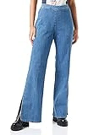 Benetton Pantalone 4ac6df027, Jeans Mujer, Azul (Denim 901), M