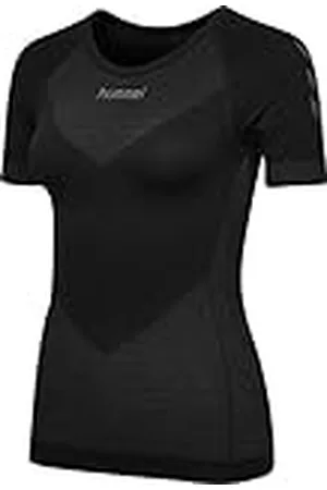 Hummel First Seamless Jersey S/S Woman Jerséis para Mujeres Jersey, Mujer, Negro, XL/2XL