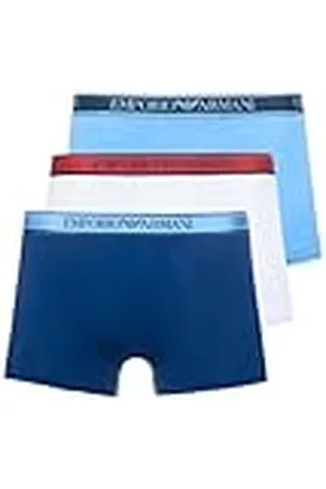 Emporio Armani Core Logoband 3-Pack Trunk Bañador, , XL de los Hombres