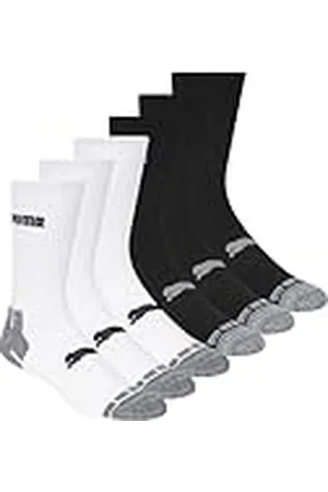 PUMA Calcetines de correr para hombre (paquete de 6), , 10-13