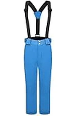 Dare 2B Motive Pant Kids Ski Salopette Pant Impermeable y transpirable Tejido reciclado - sistema de cintura ajustable y tirantes, polainas de nieve - cremallera y 2 bolsillos