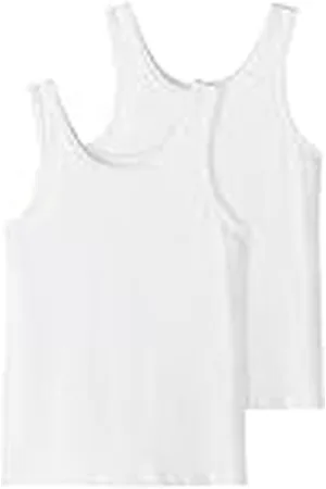 NAME IT Nkfuu Tank Top 2P Noos Camiseta, , 158/164 para Niñas