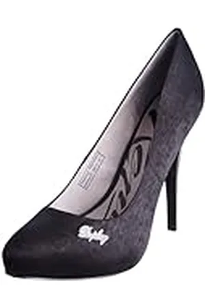 Replay Tacón de Plataforma para Mujer, Black, 39 EU