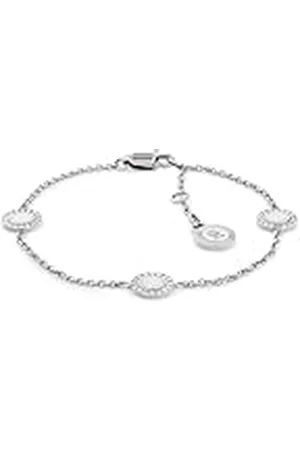 Tommy Hilfiger Jewelry Pulsera para Mujer en Acero Inoxidable con Charms Adornados con Cristales - 2780904