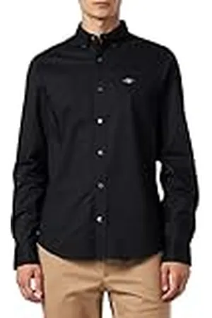 GANT Slim Poplin Shirt Camisa de Vestir, , M para Hombre