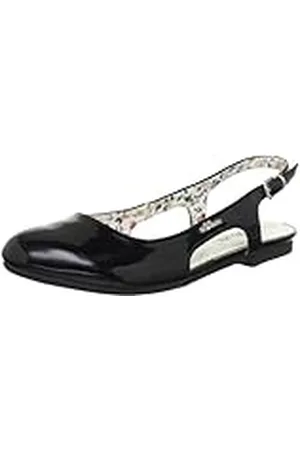 QS by s.Oliver Casual - Bailarinas de material sintético niña, color negro, talla 38