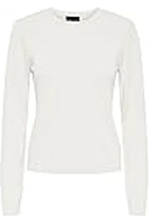 Pieces® Pcblee LS O-Neck Knit Jersey de Punto, , S para Mujer
