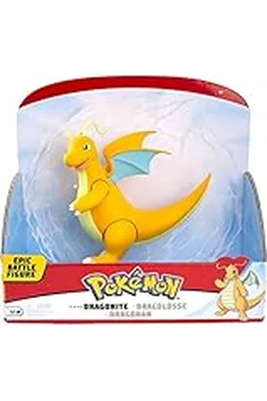 Pokemon Verdes Boti Figura Epic Battle Muy Grande Dragonite 20Cm Figura De Acción Original