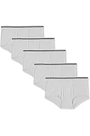 Amazon Calzoncillos de algodón sin Etiquetas Hombre, Pack de 5, , 4XL Grande