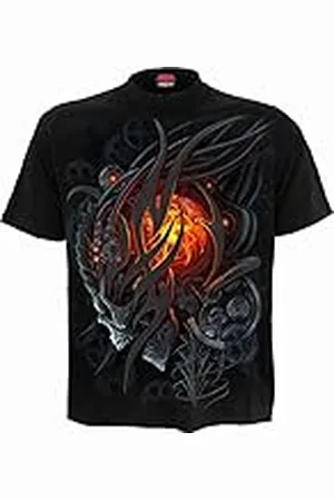 Spiral Steampunk Skull - Camiseta - - M
