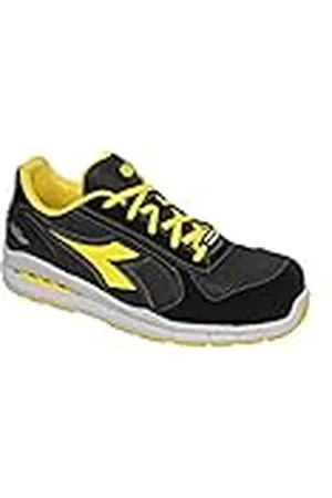Diadora Run Net AIRBOX Low S1P SRC, Zapatillas Deportivas Hombre, Blue Cosmos/Moon Rock Gray, 45 EU
