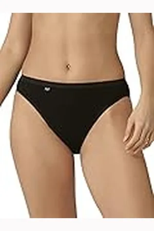 Sloggi Basic+ Tai 3P, Slip, Mujer, (Black), 36