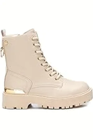 Xti Botín Niña Beige - Calzado Cómodo y Versátil - Moda casual - Modelo 15058301 (Talla 32)