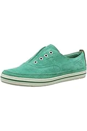 Timberland EKCASCBAY LACLESS EM Green C8846R - Zapatillas de Cuero para Mujer, Color Verde, Talla 38.5