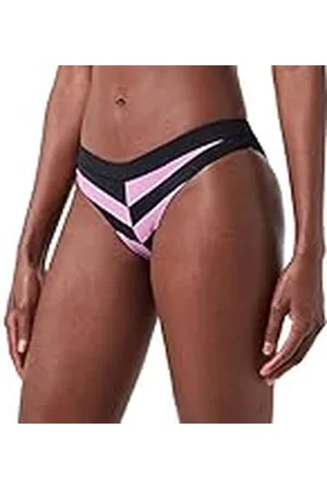 PUMA Bañador Heritage Stripe Brasileño Parte Inferior de Bikini, Combo Rosa, XS para Mujer