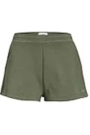 JJXX Jxabbie Hw Rlx Every Brush Sn Pantalones Cortos, Pantalones cortos Mujer, Four Leaf Clover/Estampado: Logotipo de , XL