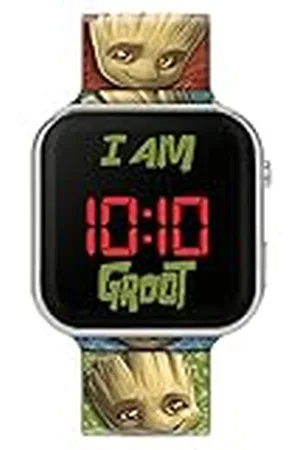 Disney Reloj Digital para Chicos de Cuarzo con Correa en Silicona GLX4001