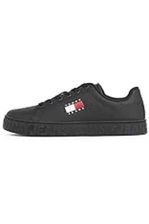 Tommy Hilfiger Tommy Hilfiger Flatform Sneaker Mujer Logo Low Top, (Black), 41