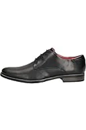 Bugatti Business Halbschuh mit Eleganter Linienführung, Cordones Hombre, , 43 EU