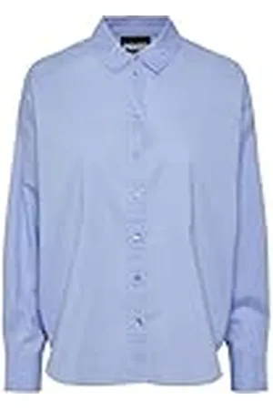 Pieces® Camiseta Holgada Pctanne LS Noos BC Blusas, , XS para Mujer
