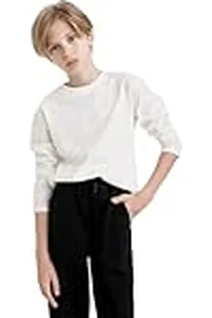 DeFacto Stilvolle Bequeme Langarmshirts, Pullover und Unterhemden für Jungen Camiseta, , 11-12 años para Niños