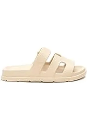 Refresh Sandalia Mujer Beige - Calzado Cómodo y Versátil - Moda casual - Modelo 17286307 (Talla 40)