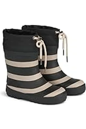 WHEAT Botas de Goma térmicas para niños, Unisex, 100% Caucho Natural, Zapatos para Lluvia, , 30 EU