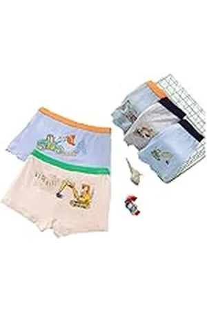 CM-Kid Mutande, Set Intimo, Boxer per Ragazzi Calzoncillos, , 7-8 años Niños Bebes
