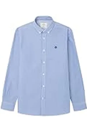 Springfield SPRINGFILED, Hombre, Camisa Polera Rayas Lavada, Blues, L