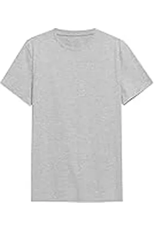 4F Tshirt M536 Color Cold Light Grey Melange Talla M para Hombre