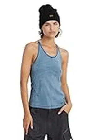 G-Star Para Mujer Camiseta Sin Mangas Gathered Indigo Slim, , S