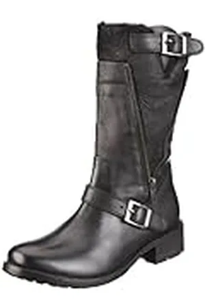 Buffalo London 1000 SD-01 Cow Sheep Montone 121375 - Botas de Cuero para Mujer, Color , Talla 40
