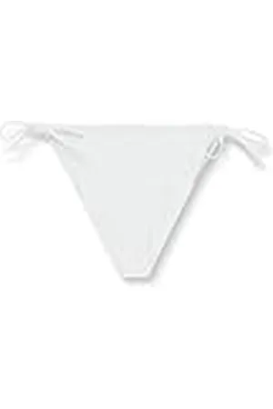 Calvin Klein Braguita de Bikini para Mujer para Anudar En Los Laterales Deporte, Blanco (Pvh Classic White), XL