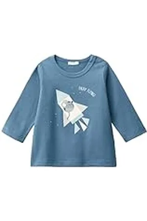 Benetton Camiseta M/L 3ATNA 1055, , 68 cm para Bebés