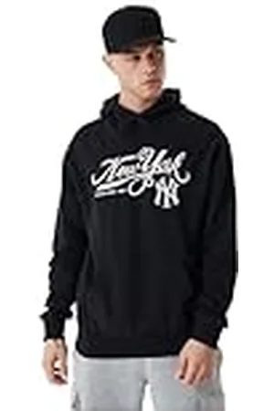 New Era MLB Retro GRPHC OS Hoody NEYYAN BLKWHI York Yankees, Sudadera con Capucha Masculino