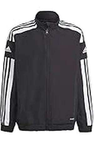adidas Unisex niños Squadra 21 Presentation Jacket, Black/White, 5-6 Years