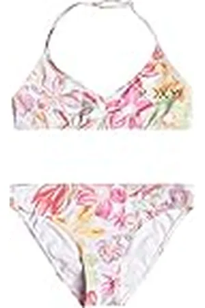 Roxy Tropical Time - Conjunto de bikini triangular para Niñas 7-16