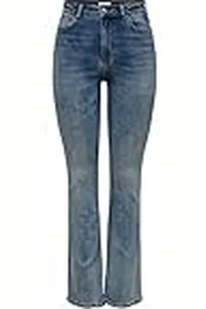 ONLY Onlmila HW Flared Dnm Bj13994 Noos Pantalones Vaqueros elásticos, , 32W / 32L para Mujer