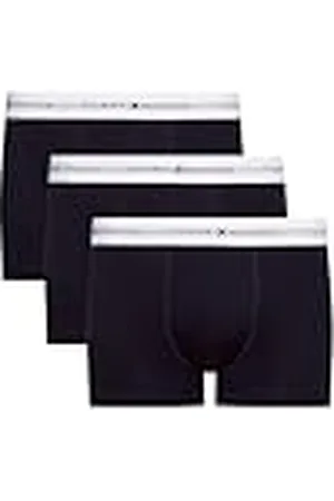 Tommy Hilfiger Pack de 3 Calzoncillos Bóxer para Hombre Algodón Elástico, Azul (Desert Sky/Desert Sky/Desert Sky), XXL